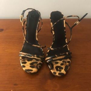 Guess Strappy Leopard Sandals